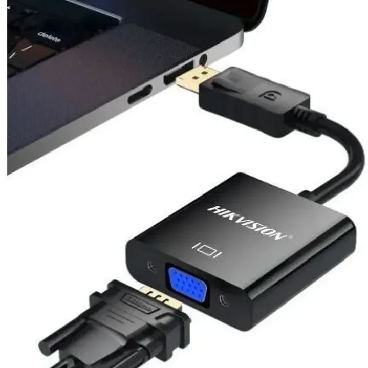 Adaptador Hiksemi HS-HUB-D2V DisplayPort a VGA 20 cm Plug and Play 2