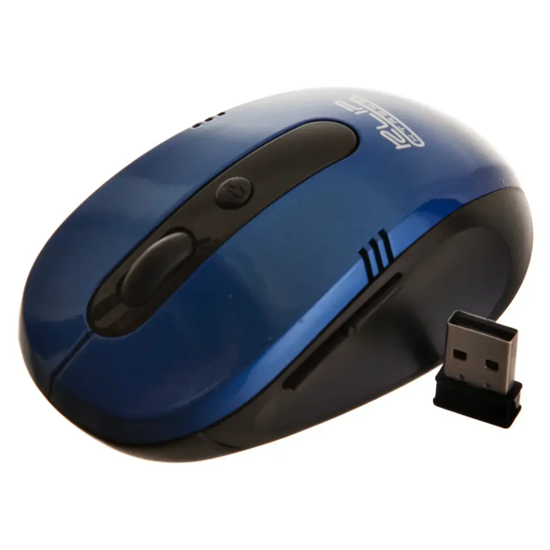 Mouse Klip Xtreme KMW-330BL Vector ergonómico inalámbrico 2.4 GHz 3
