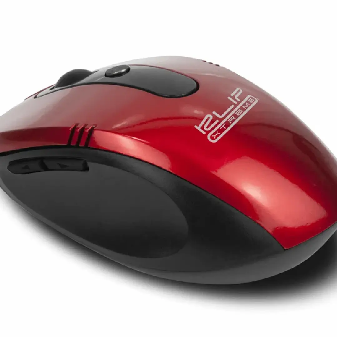 Mouse Klip Xtreme Vector KMW-330RD Inalámbrico 2.4 GHz 6 botones 2