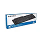Teclado Xtech XTK-160S Español Multimedia USB 2.0 - Miniatura 3