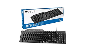 Teclado Xtech XTK-160S Español Multimedia USB 2.0