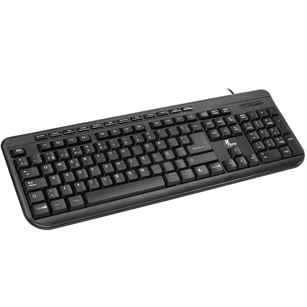 Teclado Xtech XTK-092S Español USB Alámbrico para oficina 2