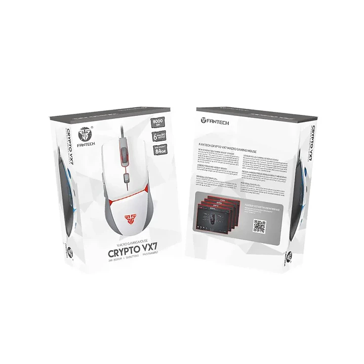 Mouse Fantech CRYPTO VX7 Space 8000 DPI 6 botones 1