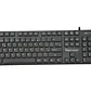 Teclado Tecmaster TM-100513 USB 2.0 alámbrico para oficina - Miniatura 3