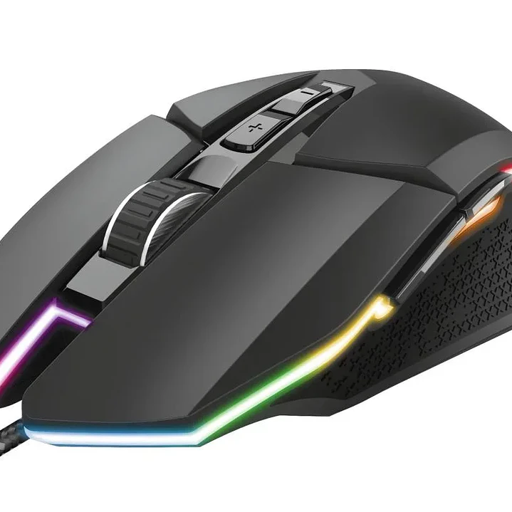 Mouse Trust GXT 950 Idon Iluminado Óptico 6000 DPI Gaming 3