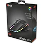 Mouse Trust GXT 950 Idon Iluminado Óptico 6000 DPI Gaming - Miniatura 1