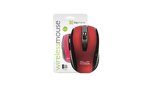 Mouse Klip Xtreme KMW-330RD Inalámbrico 2.4 GHz 6 botones