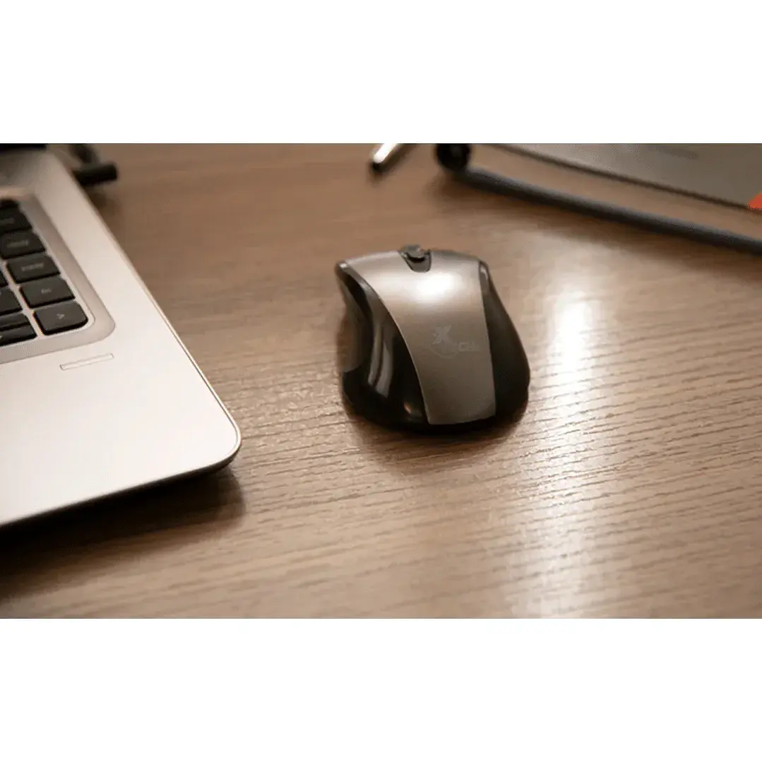 Mouse Xtech XTM-315GY Inalámbrico 2.4 GHz 1600 DPI 3