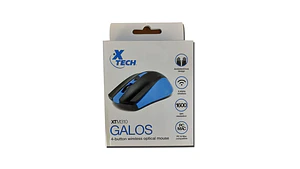 Mouse Xtech XTM-310BL Inalámbrico 1600 DPI 4 botones
