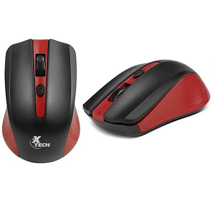 Mouse Xtech XTM-310RD Inalámbrico 1600 DPI 4 botones 2