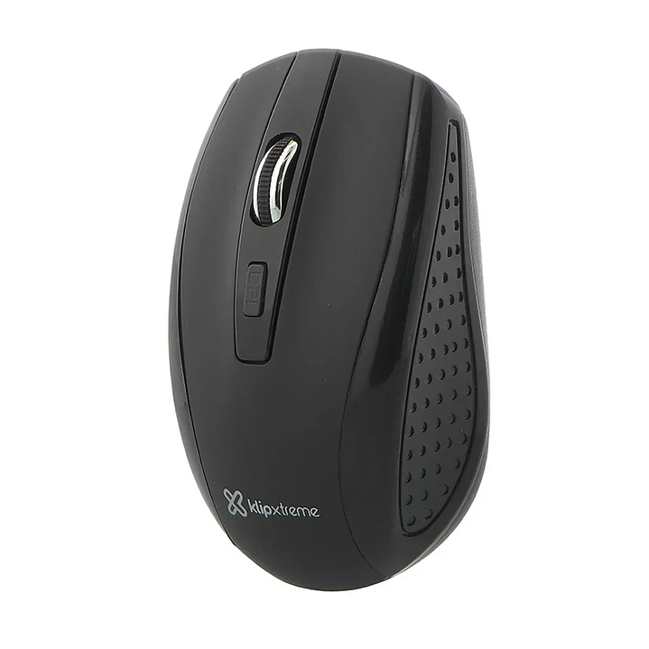 Mouse Klip Xtreme KMW-340BK Óptico Inalámbrico 6 Botones USB Nano 3