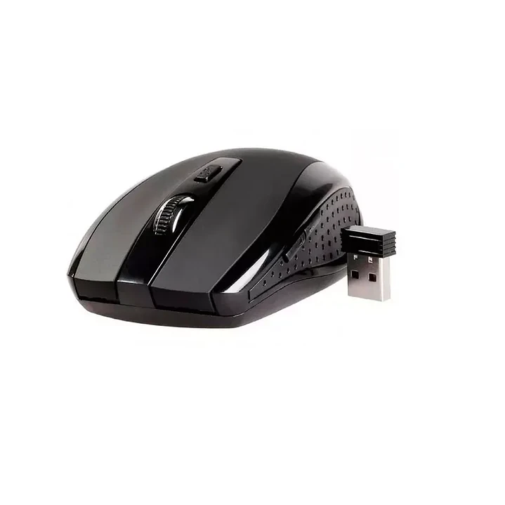 Mouse Klip Xtreme KMW-340BK Óptico Inalámbrico 6 Botones USB Nano 1