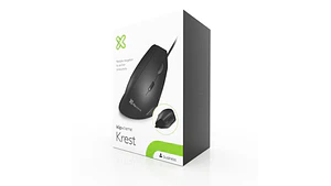 Mouse Klip Xtreme KMO-505 Ergonómico vertical USB diestro
