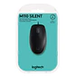 Mouse Logitech M110 Negro Óptico Silent para oficina - Miniatura 1