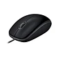 Mouse Logitech M110 Negro Óptico Silent para oficina - Miniatura 2