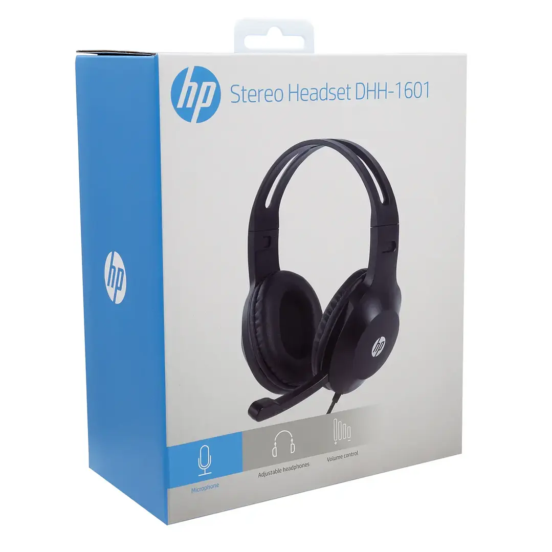 Audífonos Gamer HP DHH-1601 On-Ear P2 3.5 mm con micrófono flexible 1
