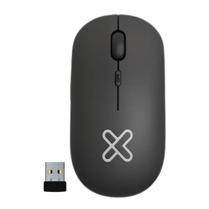 Mouse Klip Xtreme KMW-415BK Inalámbrico Slim Negro 2