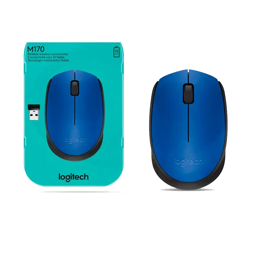 Mouse Logitech M170 Inalámbrico 2.4 GHz Óptico para oficina 1
