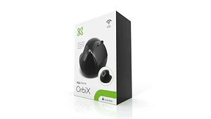 Mouse Klip Xtreme KMW-500BK Ergonómico semi vertical inalámbrico