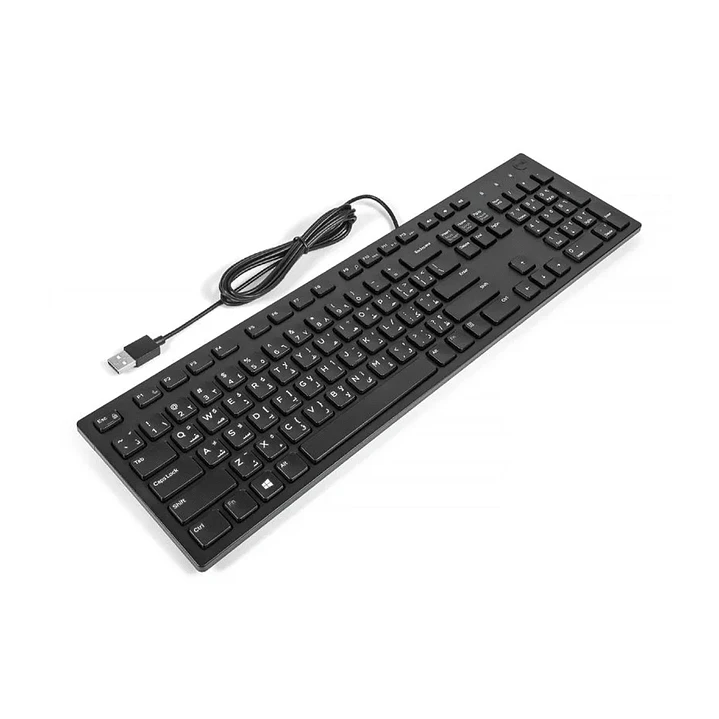 Teclado Dell KB216 Español USB 2.0 Alámbrico para oficina 1