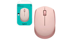 Mouse Logitech M170 Rose Clamshell Inalámbrico 2.4 GHz para oficina