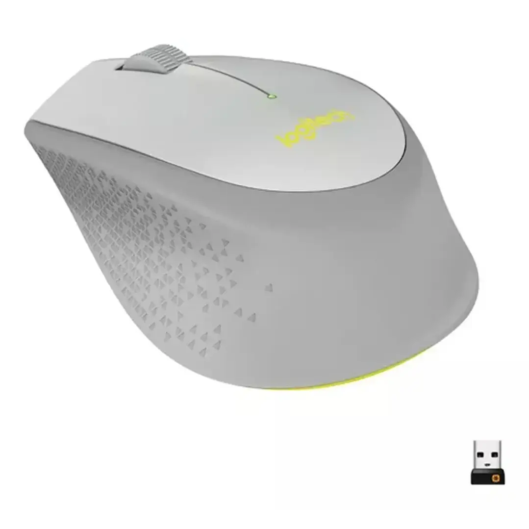 Mouse Logitech M280 Gris Óptico Inalámbrico 2.4 GHz para oficina 1