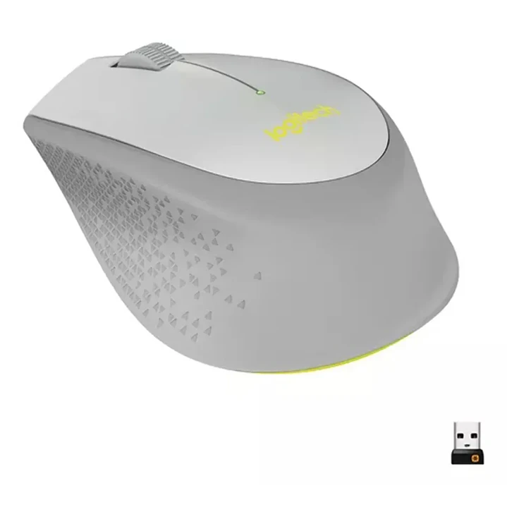 Mouse Logitech M280 Gris Óptico Inalámbrico 2.4 GHz para oficina 1