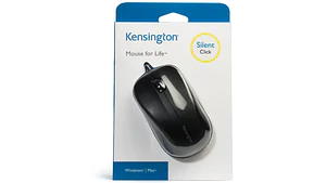 Mouse Kensington for Life USB Negro/Gris - Óptico silencioso