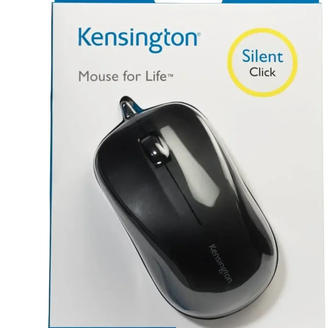 Mouse Kensington for Life USB Negro/Gris - Óptico silencioso 1