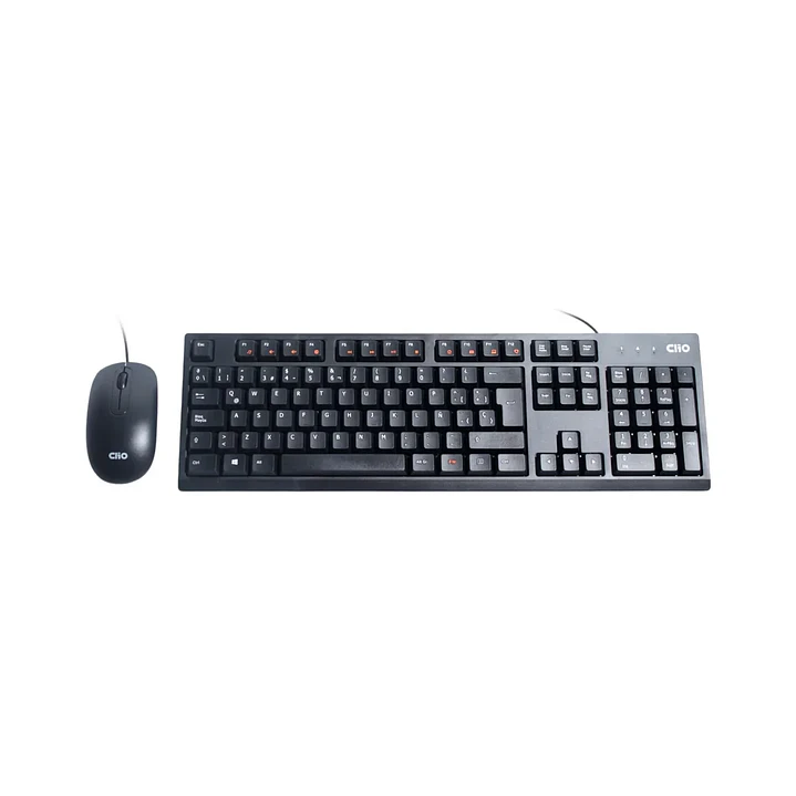 Teclado Clio CB2510 USB Negro de membrana para oficina 2