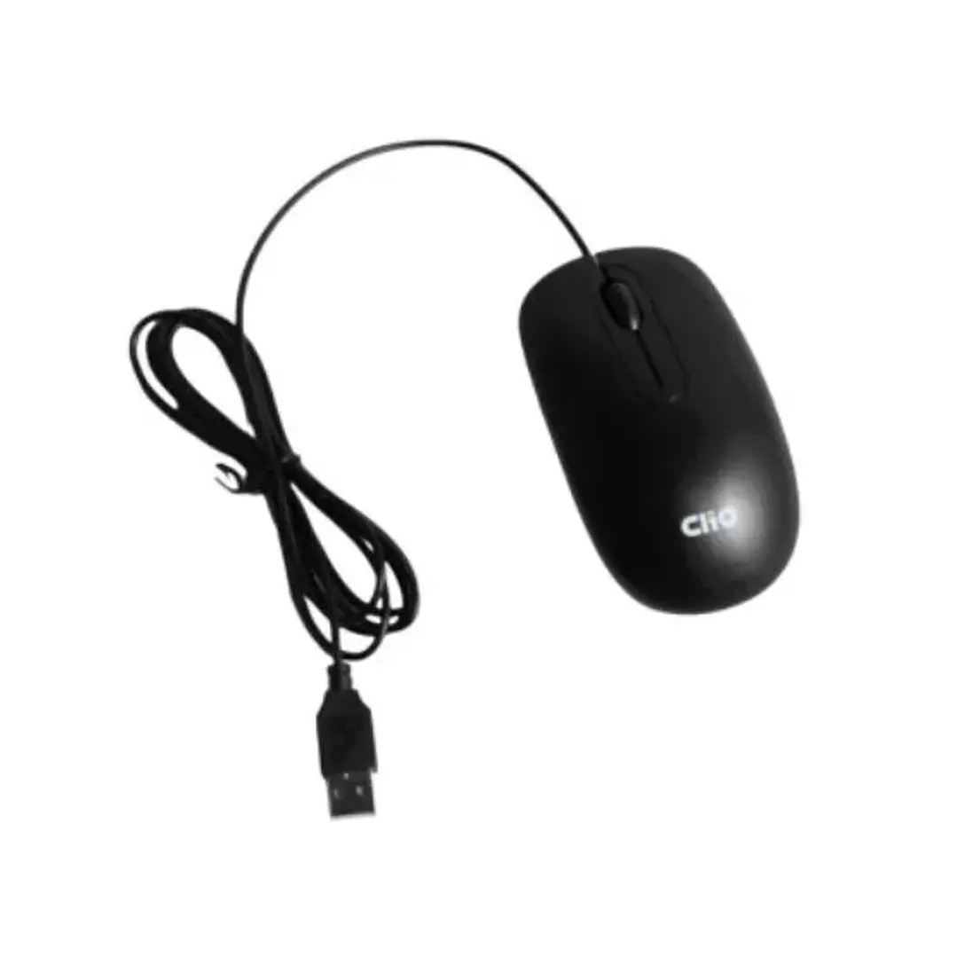 Teclado Clio CB2510 USB Negro de membrana para oficina 3