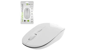 Mouse Klip Xtreme Arrow KMW-335WH Inalámbrico 2.4 GHz Ambidiestro