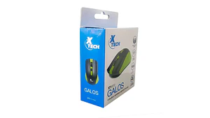 Mouse Xtech XTM-310GN Inalámbrico Óptico Ambidiestro