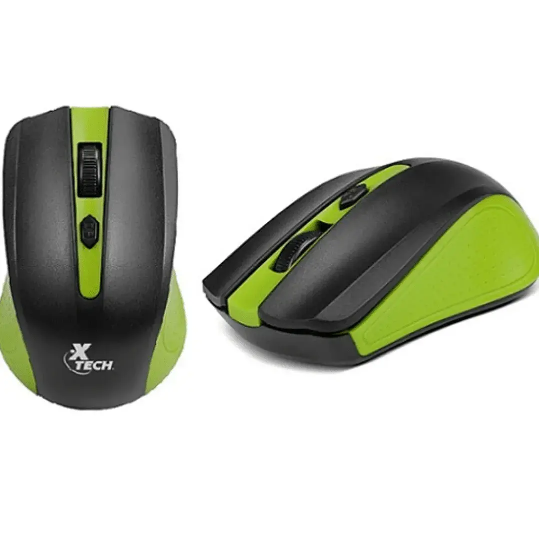 Mouse Xtech XTM-310GN Inalámbrico Óptico Ambidiestro 2