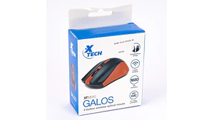 Mouse Xtech XTM-310RD Inalámbrico Óptico