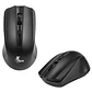 Mouse Xtech XTM-310BK Inalámbrico 2.4 GHz Óptico ambidiestro - Miniatura 2