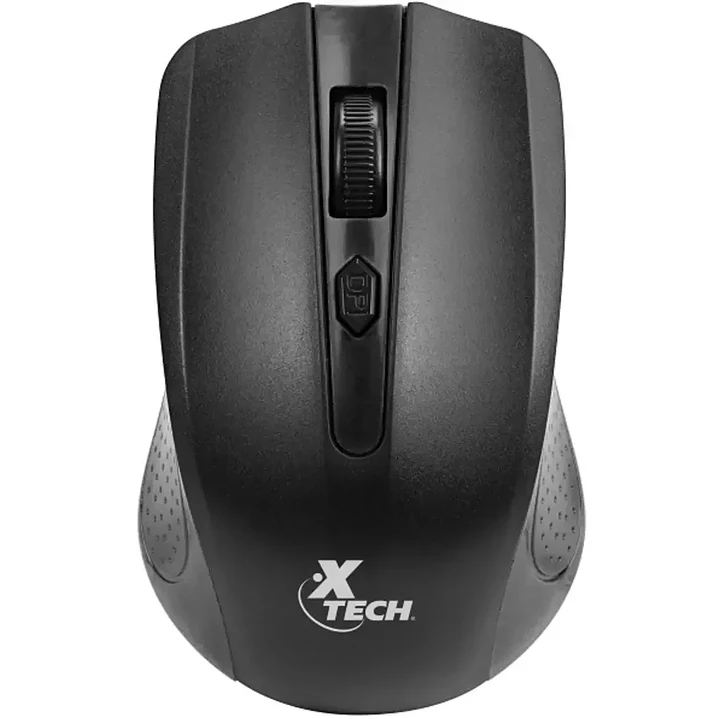 Mouse Xtech XTM-310BK Inalámbrico 2.4 GHz Óptico ambidiestro 3