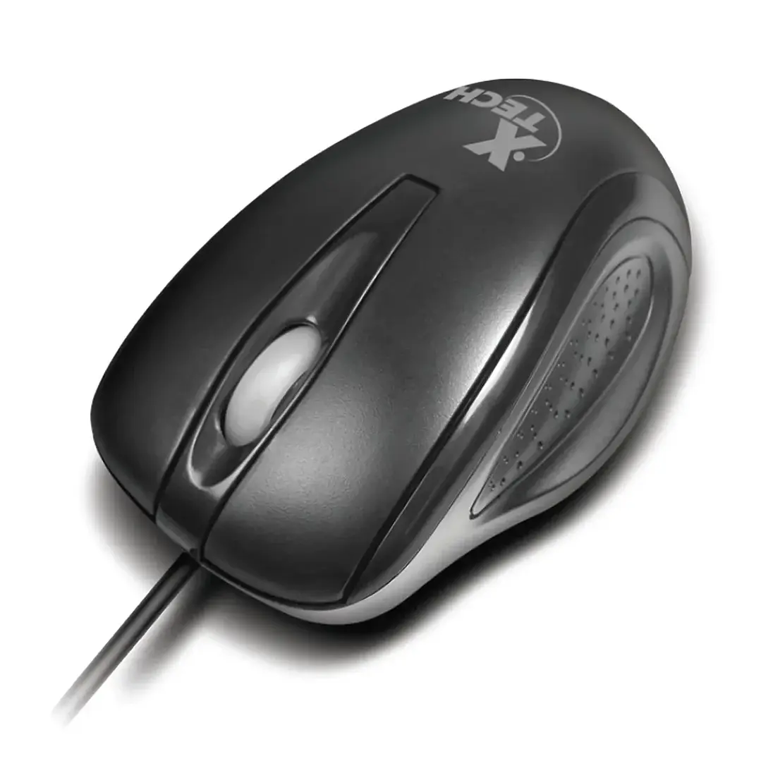 Mouse Xtech XTM-175 Óptico USB Alámbrico para oficina 3