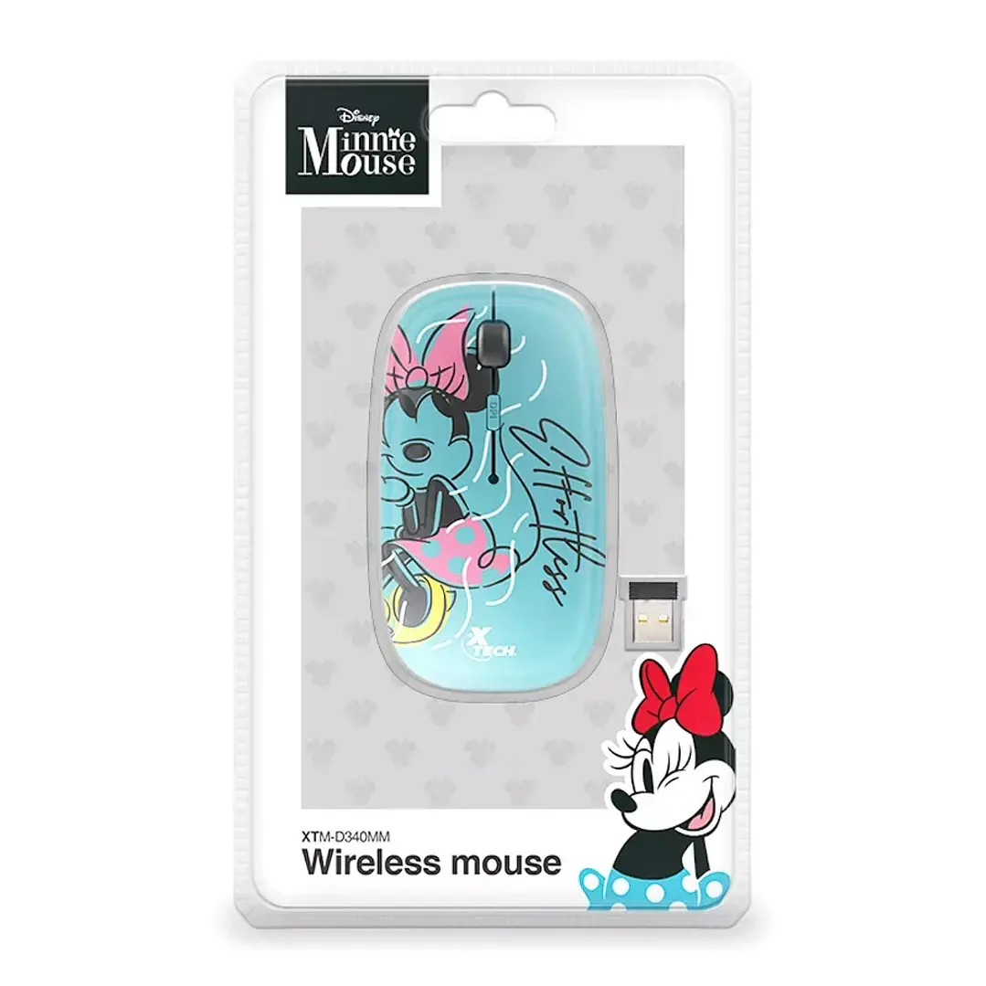 Mouse Xtech XTM-D340MM Inalámbrico Óptico 1600 DPI Ambidiestro 1