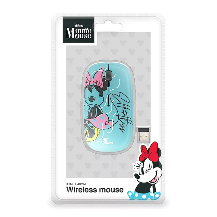 Mouse Xtech XTM-D340MM Inalámbrico Óptico 1600 DPI Ambidiestro 1
