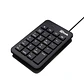 Teclado Utek UT-KBN700U Numérico USB 23 botones para oficina - Miniatura 3