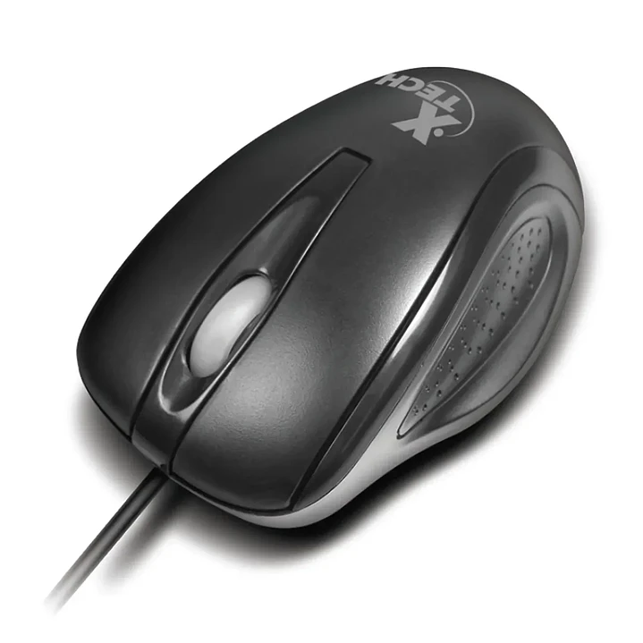 Mouse Xtech XTM-175 Óptico USB con cable 3 botones 3