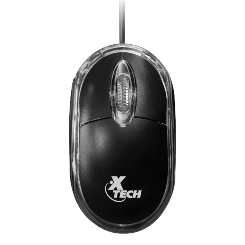 Mouse Xtech XTM-195 Óptico USB Negro