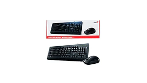 Combo Teclado KM-115 y Mouse KM-160 Genius USB 2.0 Español Negro