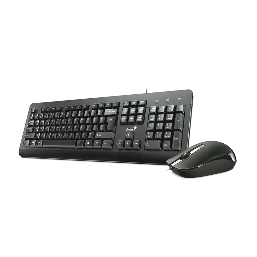 Combo Teclado KM-115 y Mouse KM-160 Genius USB 2.0 Español Negro 3