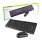 Combo Teclado y Mouse Klip Xtreme KCK-251S Alámbrico USB Español - Miniatura 1