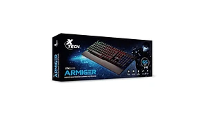 Teclado Xtech Armiger XTK-510S Membrana Español USB