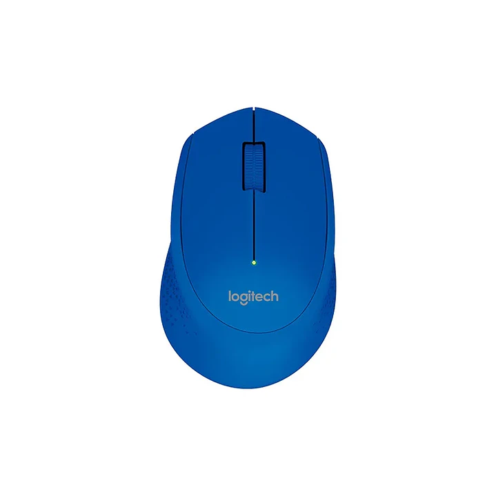 Mouse Logitech M280 Azul Inalámbrico 2.4 GHz y sensor óptico 3
