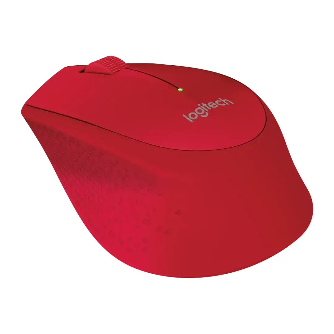 Mouse Logitech M280 Rojo Inalámbrico 2.4 GHz con seguimiento óptico 2