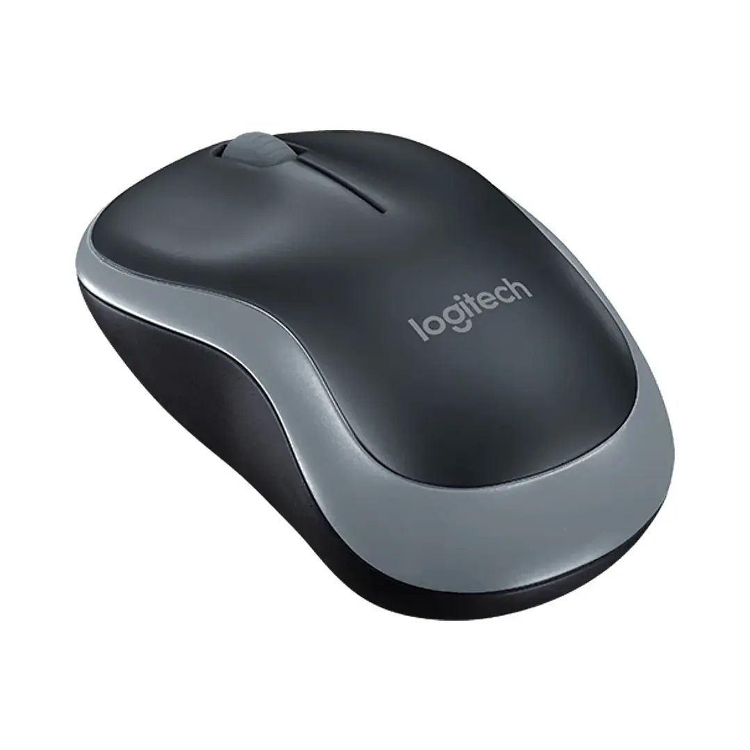 Mouse Logitech M185 Inalámbrico Negro USB Nano 1